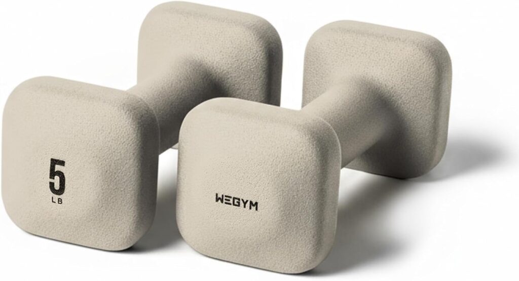 The Best At Home Hand Weights 5 lb wegym dumbbells