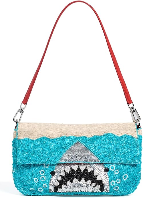 staud shark clutch