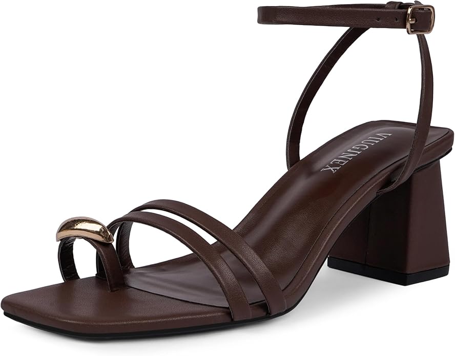brown summer sandals