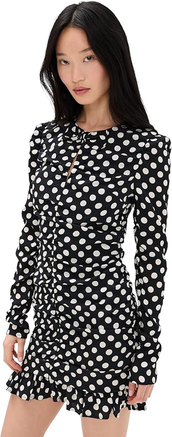 Trend Alert: Polka Dots and the Return of Retro Glamour essential antwerp polka dot dress