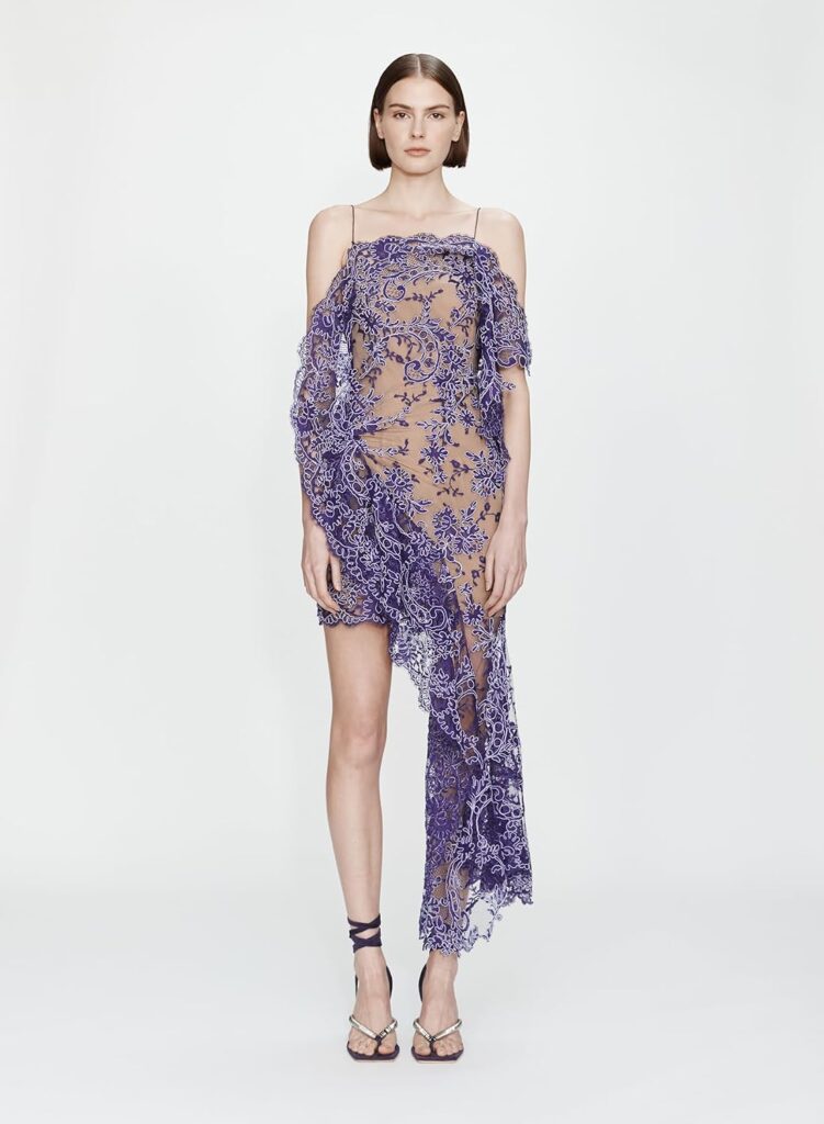 The Elegance of Lace -- Romance is Back iris floating dress