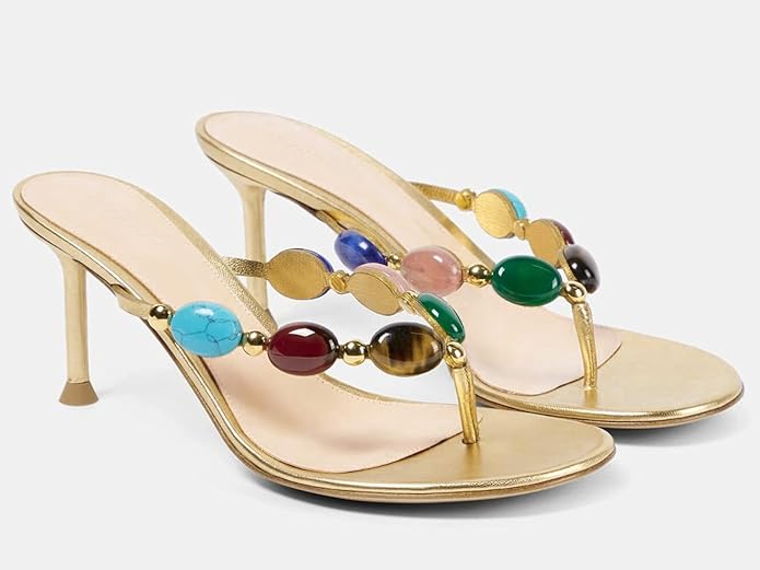 jeweled sandals