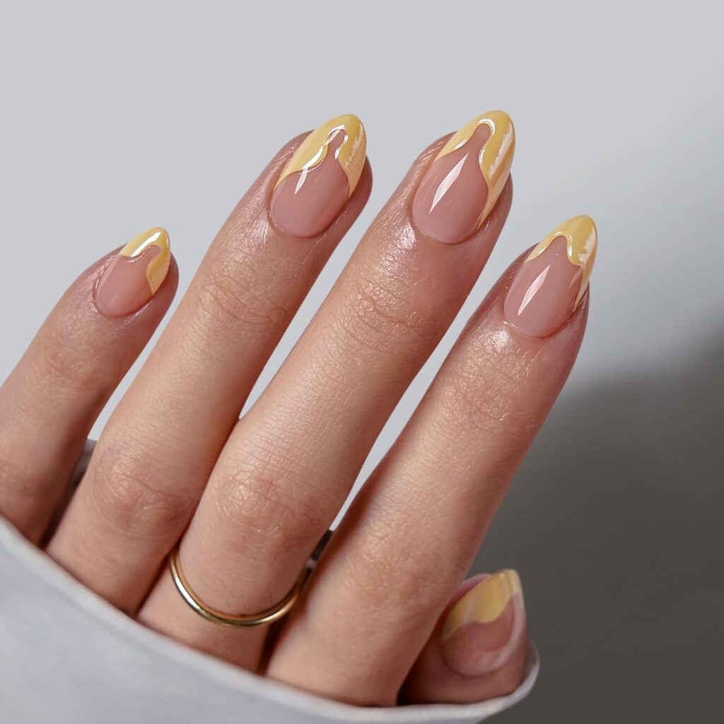 lemon fizz nails