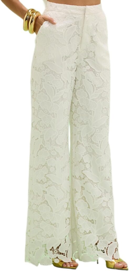 The Elegance of Lace -- Romance is Back patbo lace pants