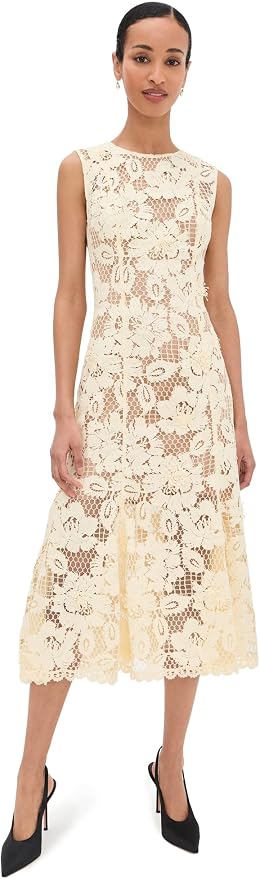 The Elegance of Lace -- Romance is Back self portrain lace dress
